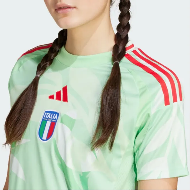 Adidas Free Shipping With AdiClub Italy 25 Women's Team Away Jersey-3