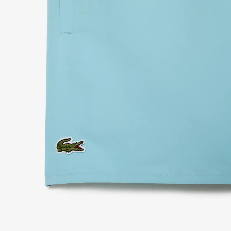 LACOSTE Logo appliqué Swim Shorts-1