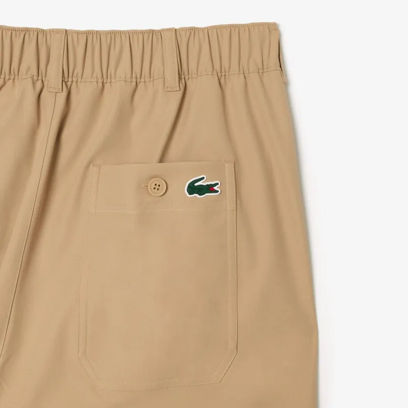 LACOSTE Casual Pants Men's Beige-1