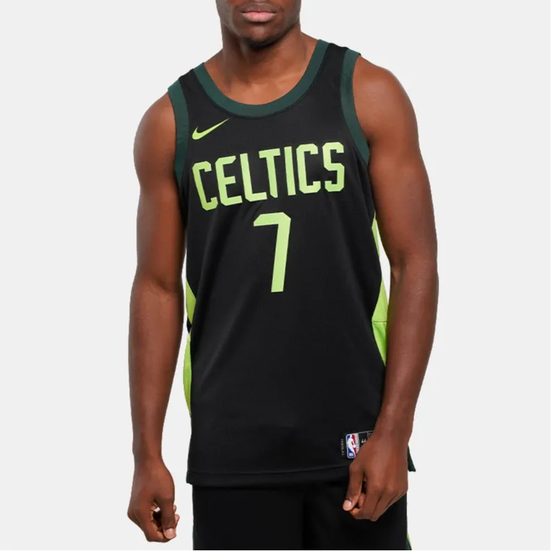 Nike Jaylen Brown Boston Celtics 2024/25 City Edition Men's Nike Dri FIT Nba Swingman Jersey-4