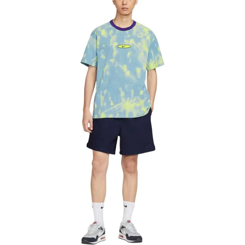 Nike Clothing T Shirts Men Blue-2