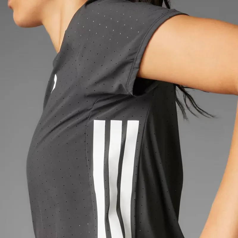 Adidas Adizero Regular T Shirt Women's Black-2