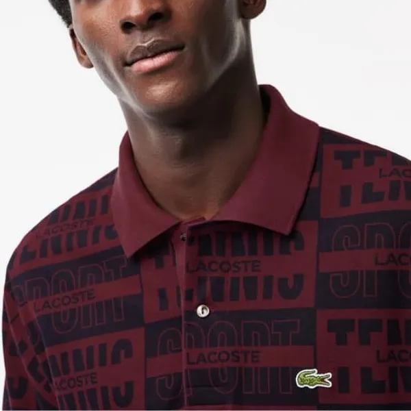 LACOSTE Polo Shirts Men Red-4