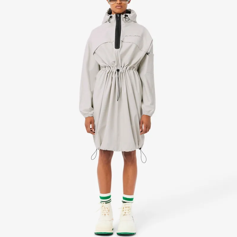 LACOSTE Long-Sleeved Dresses Women's Gray-2