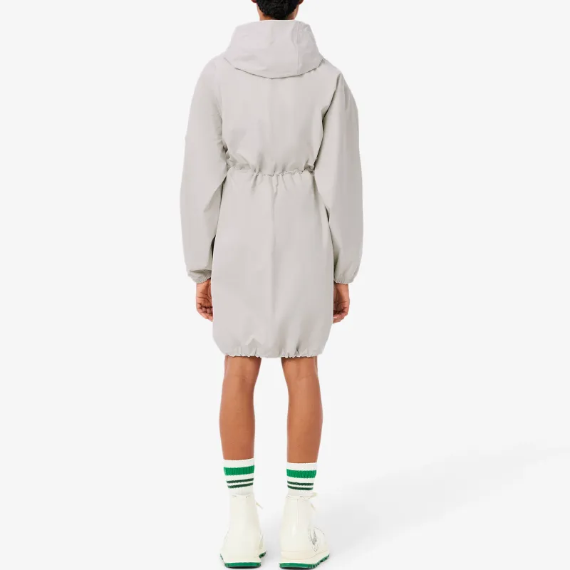 LACOSTE Long-Sleeved Dresses Women's Gray-3