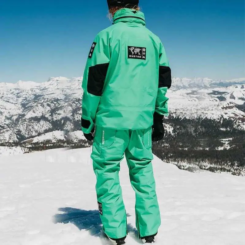BURTON Ski Pants Men Green-2