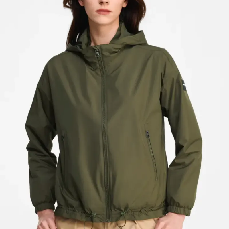 AIGLE SS25 Jacket Women's Khaki Green-2