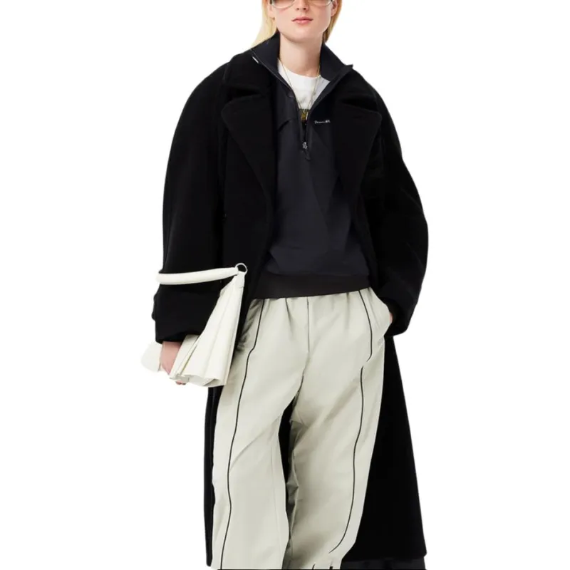 LACOSTE Trench Coat Unisex Black-2