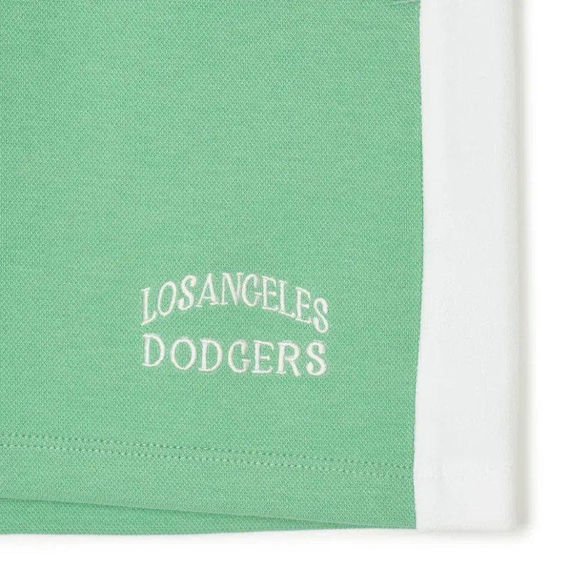 MLB Varsity LOS ANGELES DODGERS Casual Shorts Women's Green-4