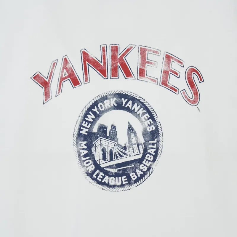 MLB New York Yankees T Shirts Unisex White-4