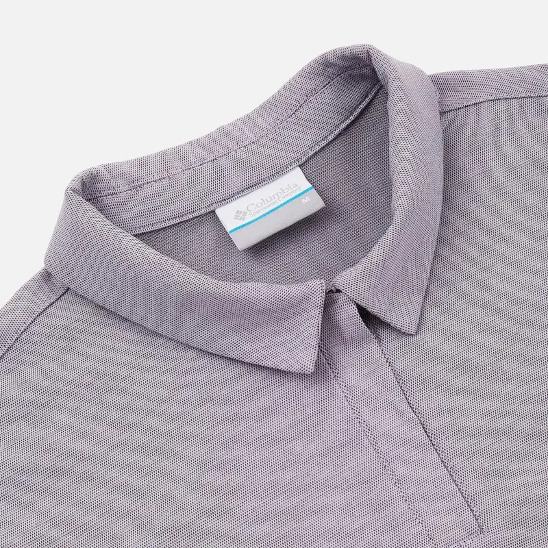 Columbia SS25 LittleWoodHike Polo Shirt Women's Light Purple-4
