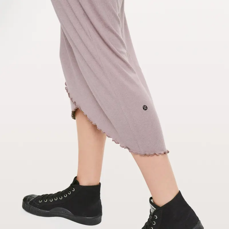 Lululemon Nan Long-Sleeved Dresses Women's Dream Purple-4
