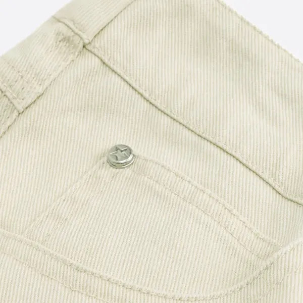 Converse Denim Shorts Women's White-4