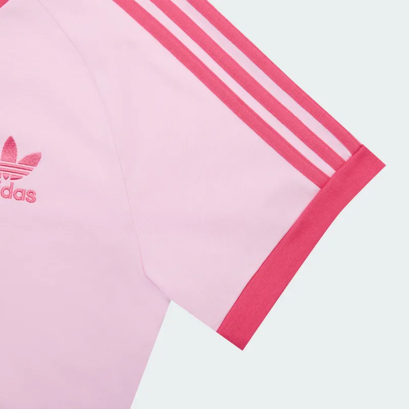 Adidas Originals SS25 CALI T Shirt Men's Clear Powder/Natural Powder-3