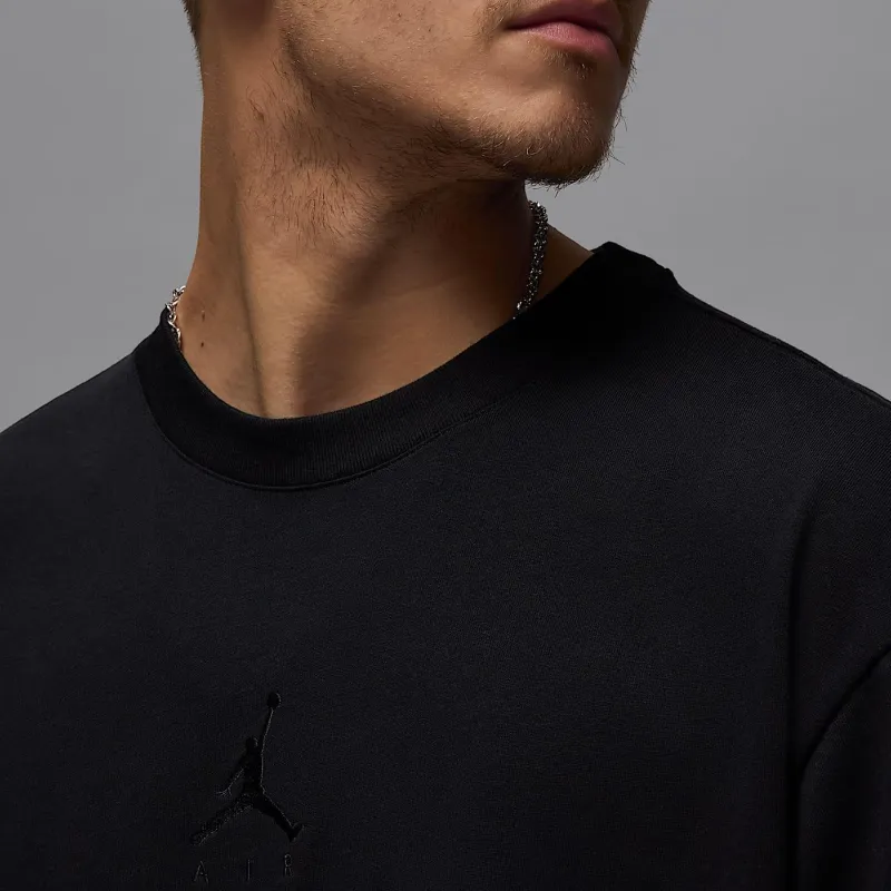 Jordan Flight Essentials T Shirt Men's Black/Black-2