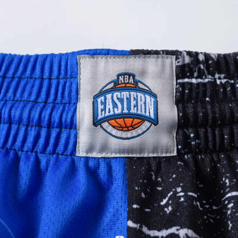 Mitchell & Ness Basketball Shorts Men's Multicolor Blue & Black-3