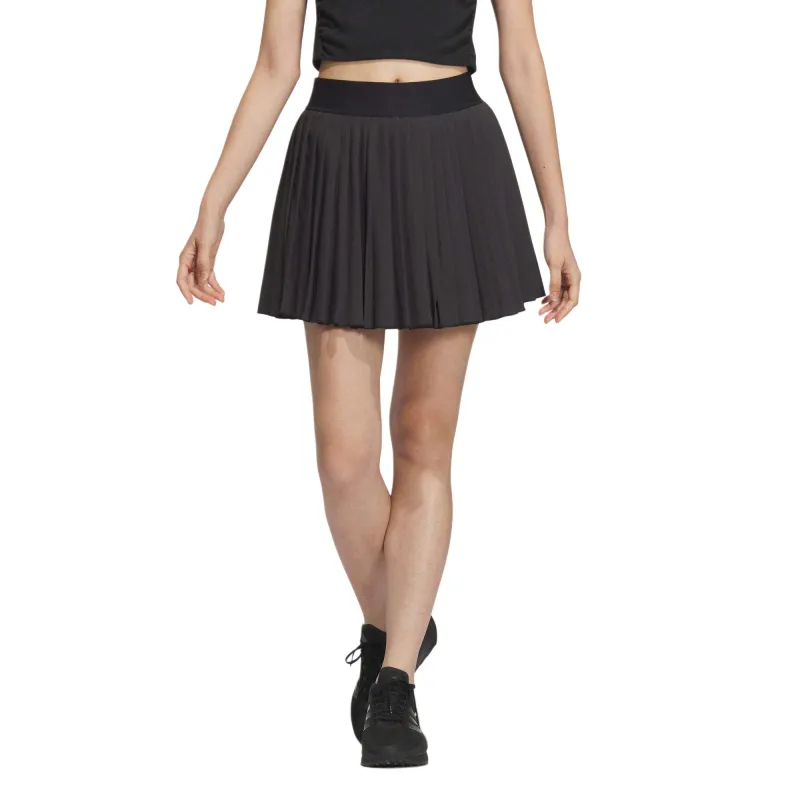 Adidas SS25 Casual Short Skirts Women's Black-3