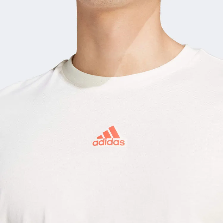 Adidas Brand Love Collegiate T Shirt Men's White-4
