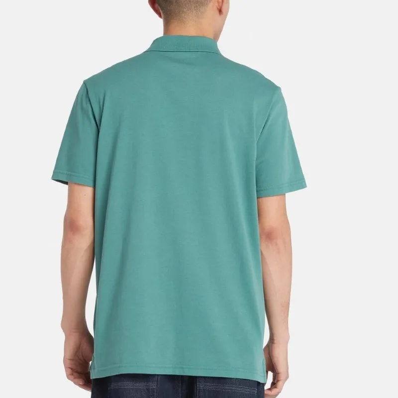 Timberland Polo Shirt Men's Turquoise-3