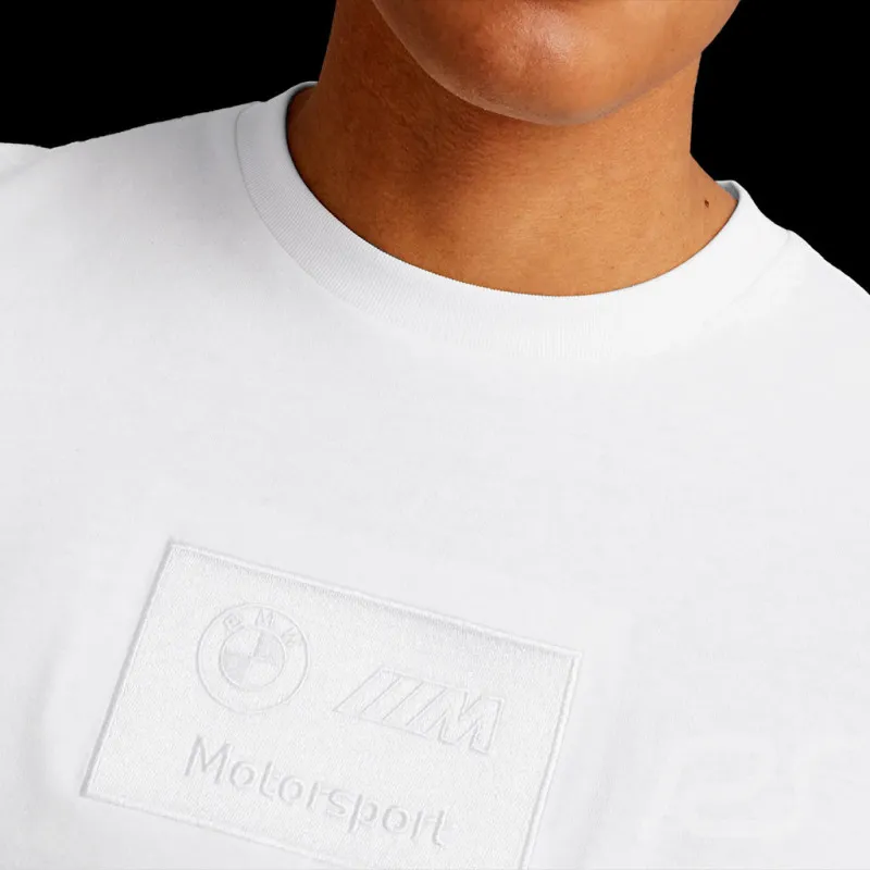 PUMA BMW M Motorsport T Shirt Men's White-2