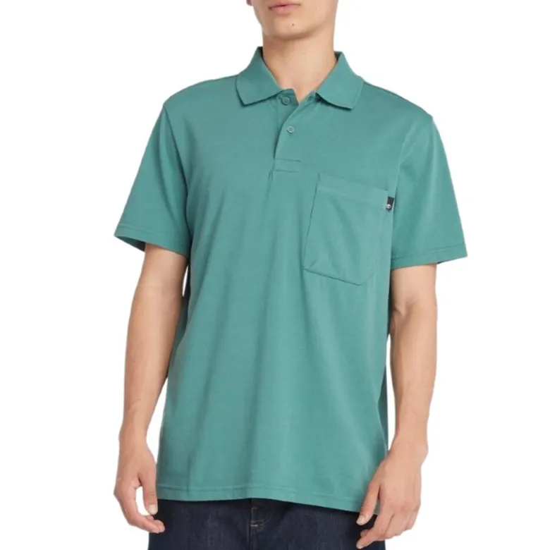 Timberland Polo Shirt Men's Turquoise-2
