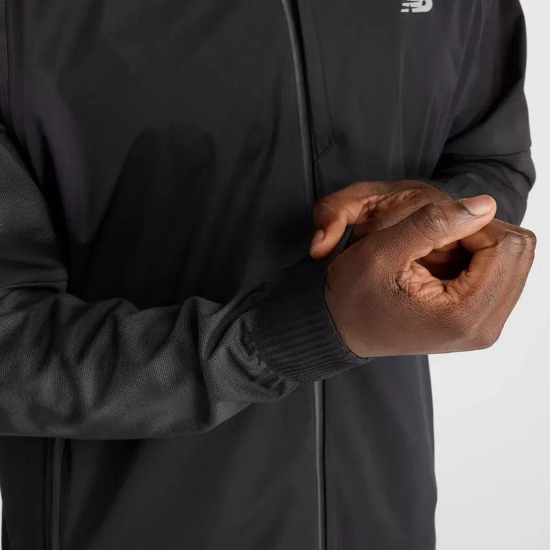 New Balance Seasonal Premium Print Jackets Coats Men's Black-4