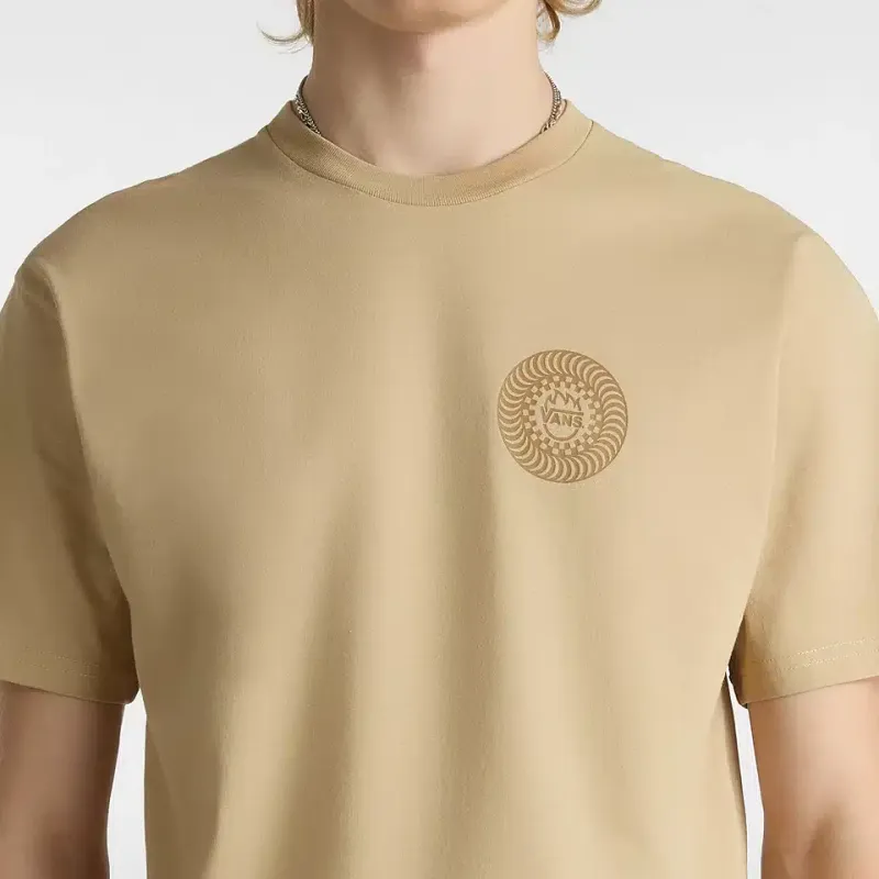 Vans x SPITFIRE Wheels T Shirt Unisex Brown-4