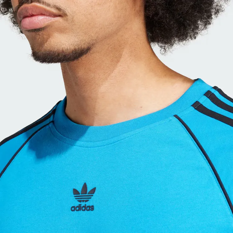Adidas Originals SST T Shirt Men's Blue-4