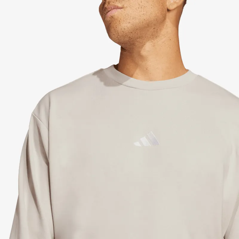 Adidas M FEELCOZY SWT Sweatshirt Men's Gray-3