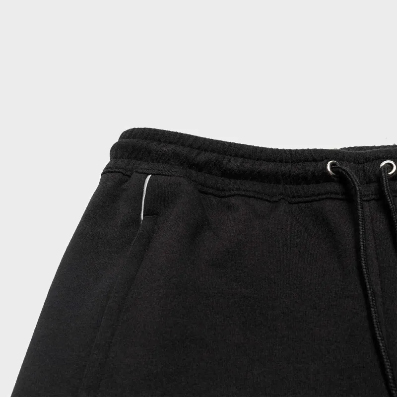 Adidas Originals x YONGJIU LIANMINGKUAN Knitted Sports Pants Men's Black-2