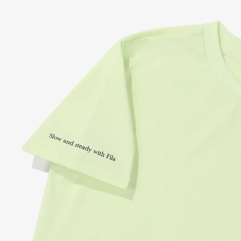 FILA T Shirt Women's Light Lime-3