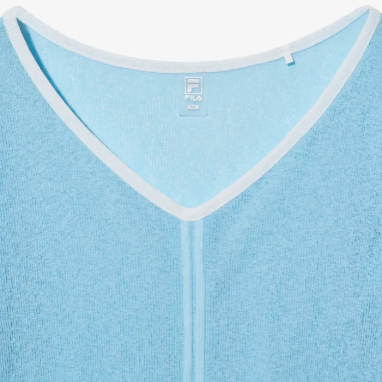 FILA T Shirt Women's Light Blue-3