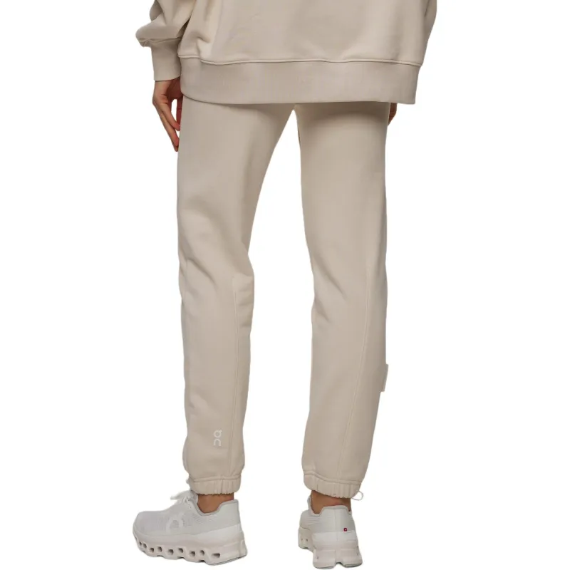 On Casual Pants Women's Beige-2