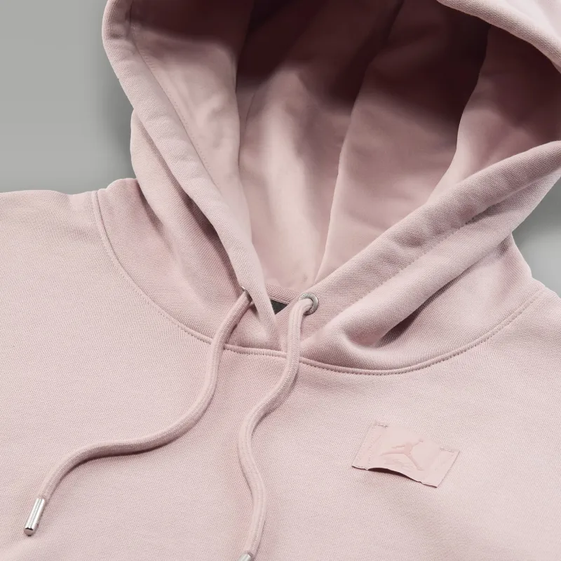 JORDAN Flight Fleece Women's Satin Lined Pullover Hoodie-3
