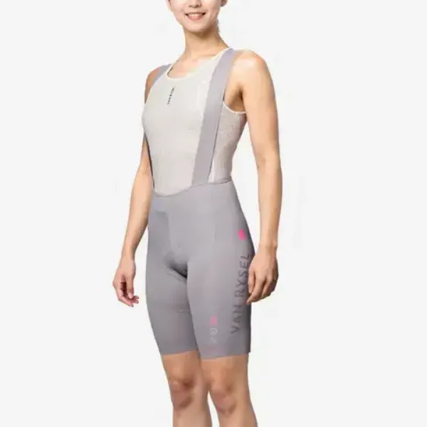 DECATHLON Cycling Pants Women's Light Gray-3