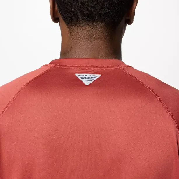 Columbia PFG Terminal Tackle T Shirt Men's Red-4