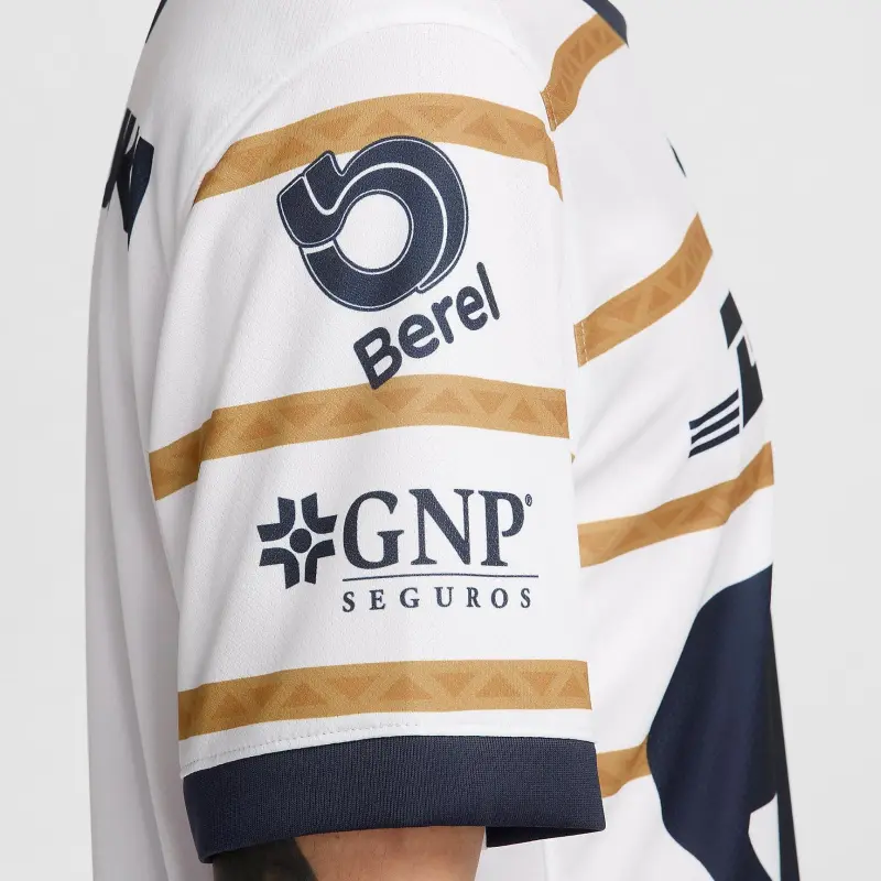 Nike Pumas Unam 2024/25 Stadium Home Men's Nike Dri FIT Soccer Replica Jersey-2