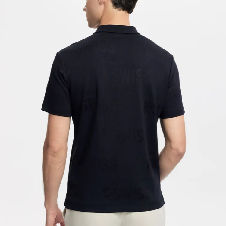 KSWISS Polo Shirt Men's Jet Black-1