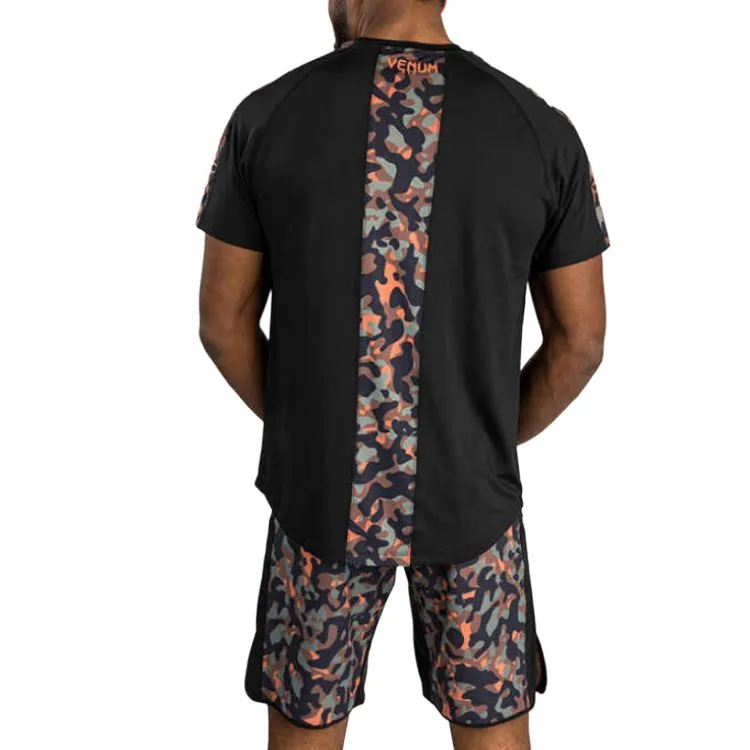VENUM SS25 T Shirt Men's Black/Khaki Camouflage 549-1