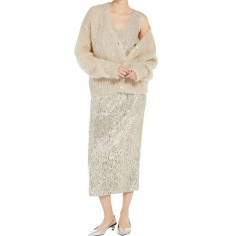WEEKEND MaxMara Floride Sequin Embellished Skirt-2