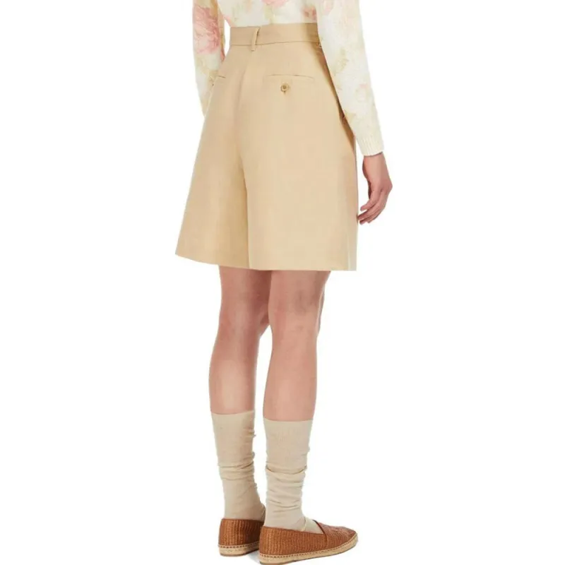 WEEKEND MaxMara Casual Shorts Women's Beige-3