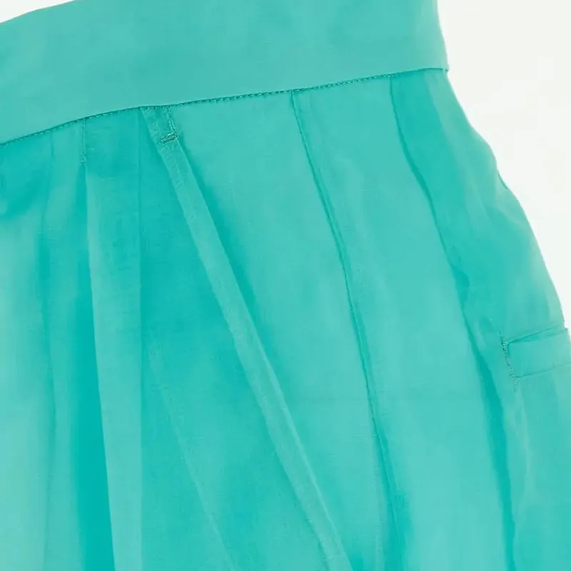 MaxMara High Waisted Straight Leg Pants-2