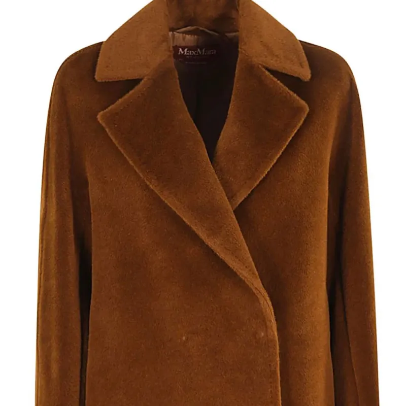MaxMara Studio Sidney Long-Sleeved Coat-4