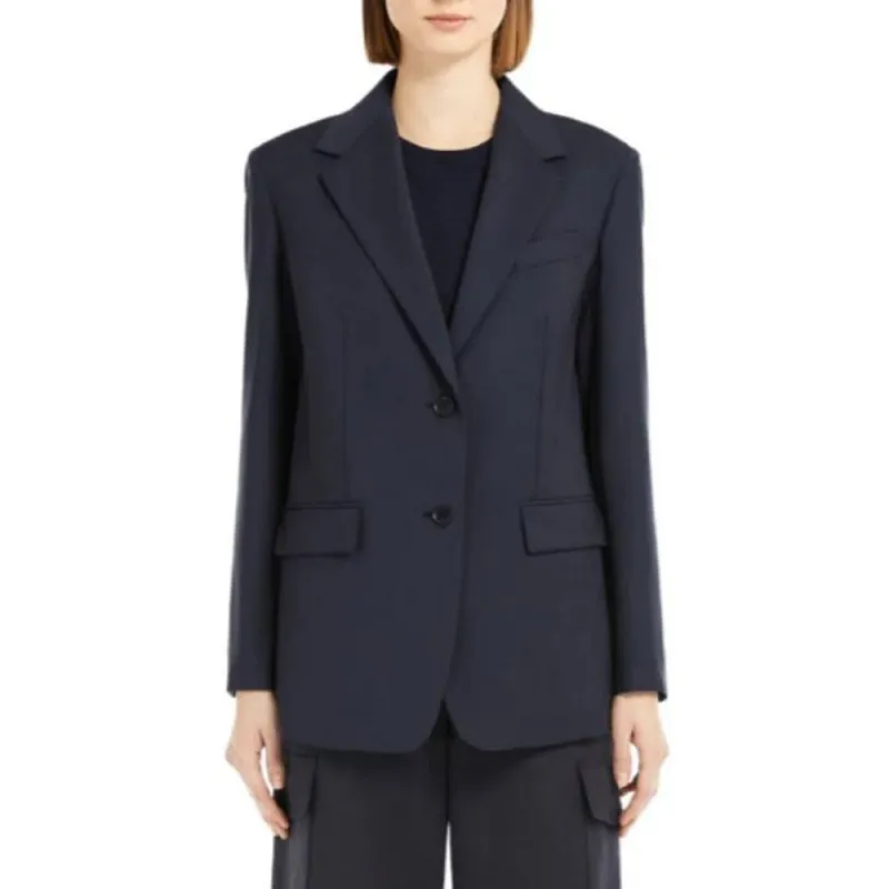 WEEKEND MaxMara Materia Single Breasted Jacket-2