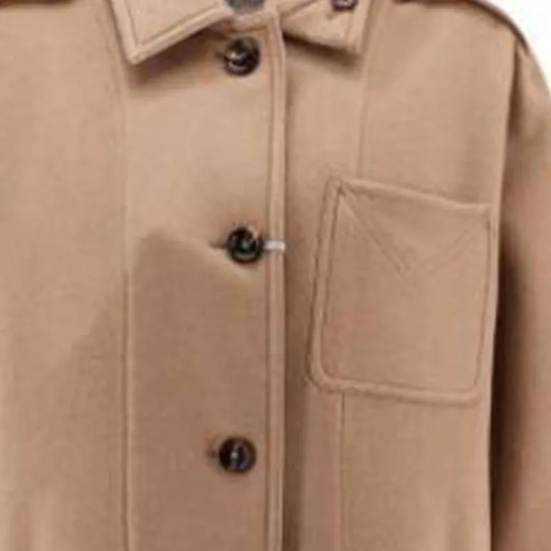 MaxMara Aldod Button Up Coat-3