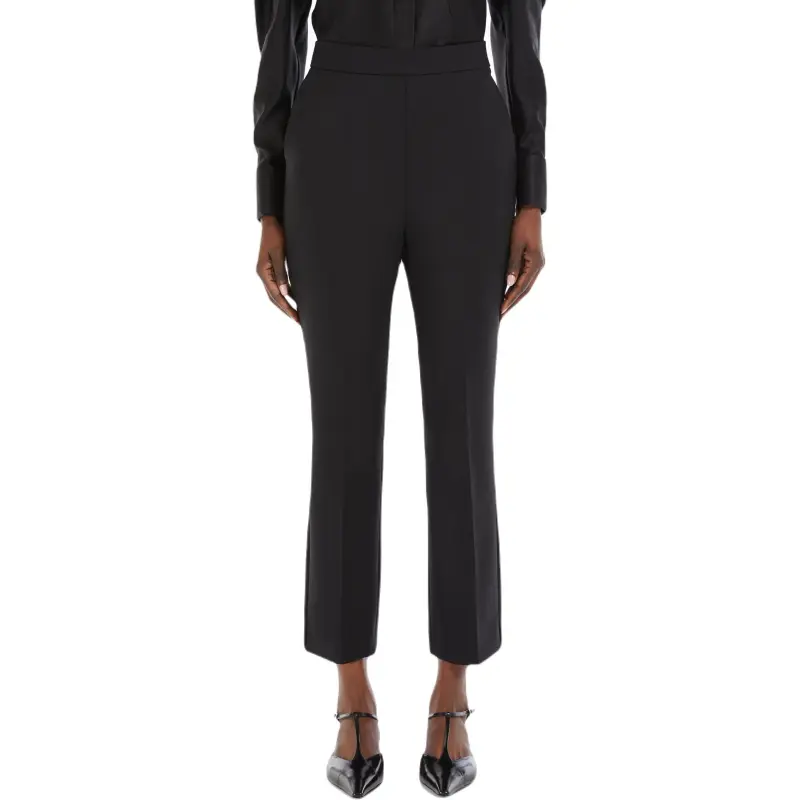 MaxMara Nepeta Dart Detailed Cropped Trousers-1