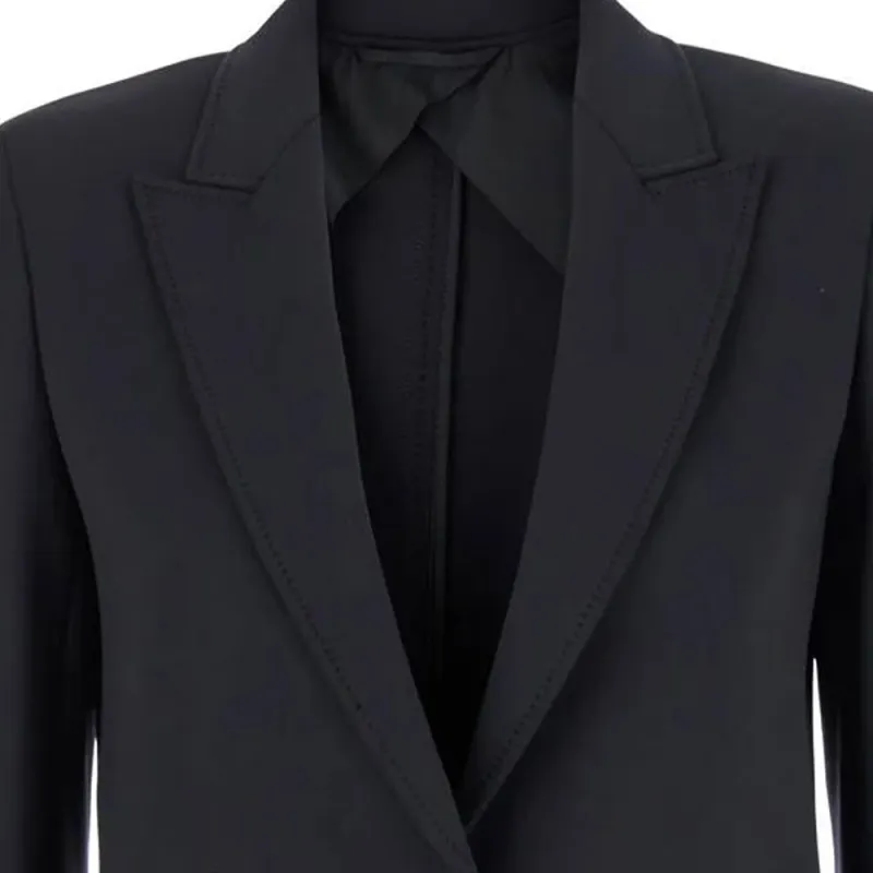 MaxMara Studio Single Breasted Long Sleeved Jacket-2