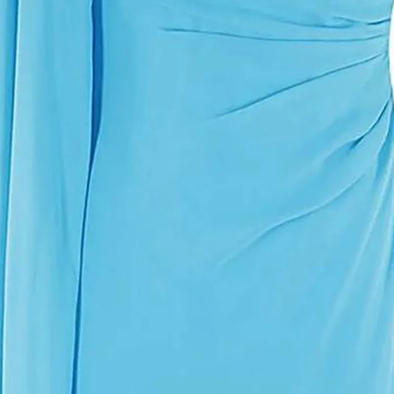 MaxMara Studio Gathered One Shoulder Dress-3