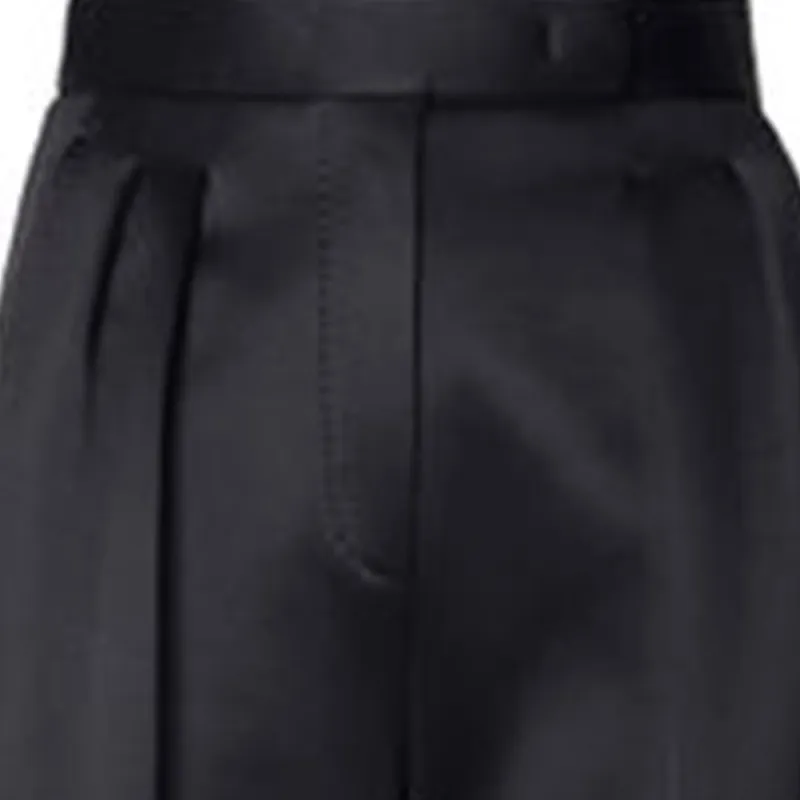 MaxMara Zinnia Pleat Detailed High Waist Pants-4