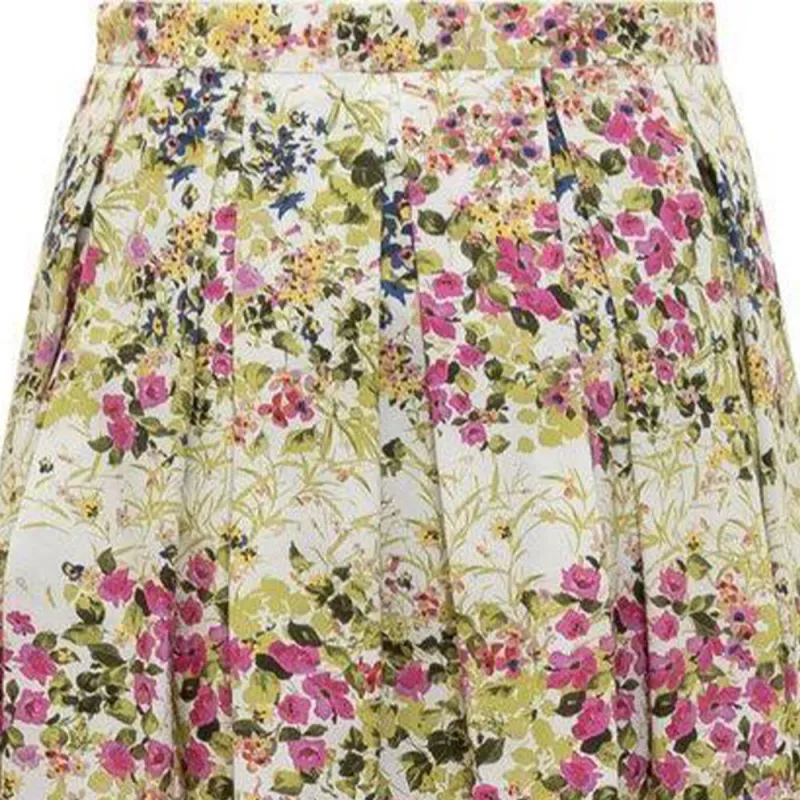 MaxMara Studio Floral print Midi Skirt-3